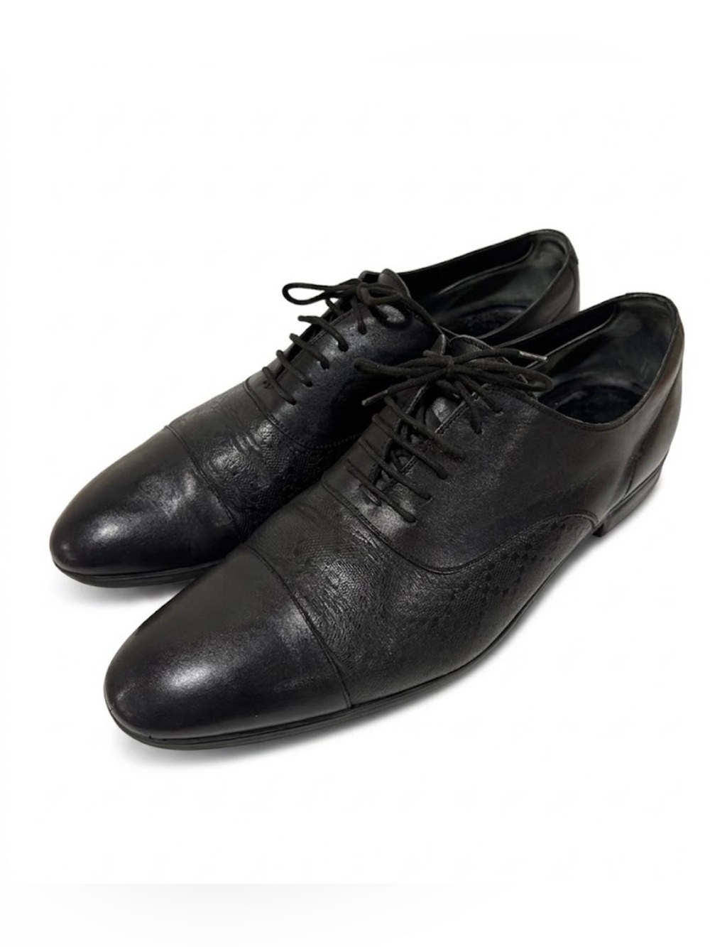 Gucci Lace Up Oxford Shoes Black Men’s US 9
